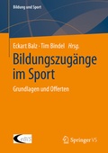 Cover: Bildungszug&auml;nge im Sport - Springer VS