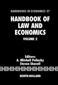 Enlarge image Cover: Handbook of Law and Economics - North-Holland