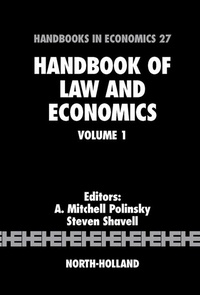 Enlarge image Cover: Handbook of Law and Economics - North-Holland