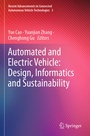 Cover: Automated and Electric Vehicle: Design, Informatics and Sustainability - Springer