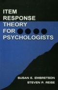 Cover: Item Response Theory for Psychologists - Psychology Press Ltd