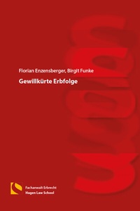 Abbildung von: Gewillkürte Erbfolge - Hagener Wissenschaftsverlag