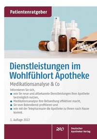 Abbildung von: Dienstleistungen im Wohlfühlort Apotheke - Deutscher Apotheker Verlag