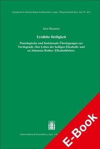 Abbildung von: Erzählte Heiligkeit - Hirzel