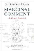 Cover: Marginal Comment - Bloomsbury Academic