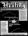 Cover: The VOICE of HEALING MAGAZINE. The mystery of the...FLYING SAUCERS APRIL, 1954 - Lulu.com