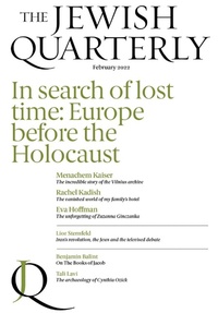 Enlarge image Cover: In Search of Lost Time - Jewish Quarterly