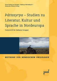 Abbildung von: Þáttasyrpa - Studien zu Literatur, Kultur und Sprache in Nordeuropa - Narr Francke Attempto