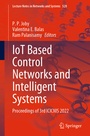 Cover: IoT Based Control Networks and Intelligent Systems - Springer