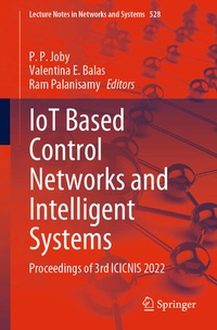 Enlarge image Cover: IoT Based Control Networks and Intelligent Systems - Springer