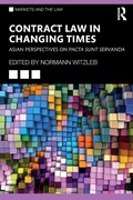 Cover: Contract Law in Changing Times - Routledge