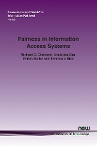 Enlarge image Cover: Fairness in Information Access Systems - now publishers Inc