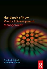 Enlarge image Cover: Handbook of New Product Development Management - Butterworth-Heinemann