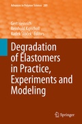 Cover: Degradation of Elastomers in Practice, Experiments and Modeling - Springer