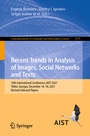 Cover: Recent Trends in Analysis of Images, Social Networks and Texts - Springer