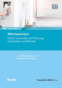 Enlarge image Cover: Wärmepumpen - Fraunhofer IRB Verlag