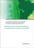 Cover: Inklusion in der Lehramtsausbildung - Lerngegenst&auml;nde, Interaktionen und Prozesse - Waxmann