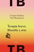 Cover: Terapia breve: filosof&iacute;a y arte - Herder Editorial