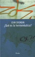 Cover: &iquest;Qu&eacute; es la hermen&eacute;utica? - Herder Editorial