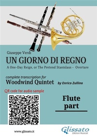 Abbildung von: Flute part of "Un giorno di regno" for Woodwind Quintet - Glissato Edizioni Musicali