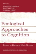 Cover: Ecological Approaches to Cognition - Psychology Press Ltd