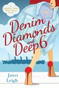 Cover: Denim, Diamonds and Deep 6 (The Jennifer Cloud Series, #6) - Janet Leigh Books