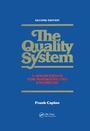 Cover: The Quality System - CRC Press
