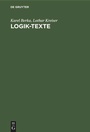 Cover: Logik-Texte - De Gruyter