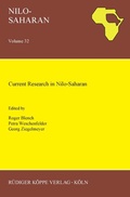 Cover: Current Research in Nilo-Saharan - K&ouml;ppe, R