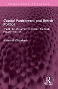 Bild: Capital Punishment and British Politics - Routledge