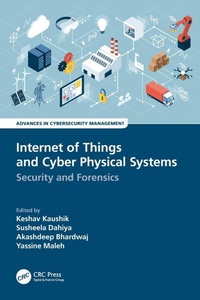 Enlarge image Cover: Internet of Things and Cyber Physical Systems - CRC Press