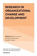 Cover: Research in Organizational Change and Development - Emerald Publishing Limited