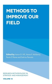Enlarge image Cover: Methods to Improve Our Field - Emerald Publishing Limited