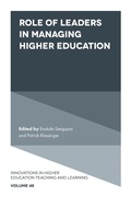 Cover: Role of Leaders in Managing Higher Education - Emerald Publishing Limited