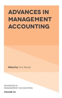 Enlarge image Cover: Advances in Management Accounting - Emerald Publishing Limited