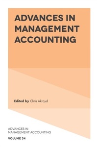Abbildung von: Advances in Management Accounting - Emerald Publishing Limited
