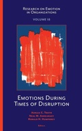 Cover: Emotions During Times of Disruption - Emerald Publishing Limited