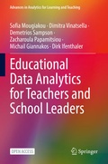 Cover: Educational Data Analytics for Teachers and School Leaders - Springer