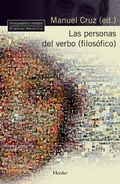 Cover: Las personas del verbo (filosofico) - Herder Editorial