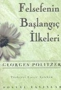 Cover: Felsefenin Baslangic Ilkeleri - Sosyal Yayinlar