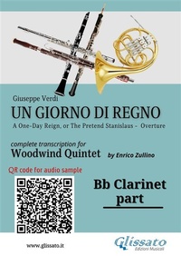 Abbildung von: Bb Clarinet part of "Un giorno di regno" for Woodwind Quintet - Glissato Edizioni Musicali