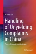 Abbildung von: Handling of Unyielding Complaints in China - Springer