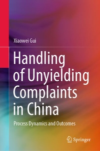 Abbildung von: Handling of Unyielding Complaints in China - Springer