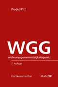 Cover: WGG Wohnungsgemeinn&uuml;tzigkeitsgesetz - Manz