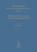 Cover: The manuscript transmission of Platos laws (books I and V) - Reichert Verlag
