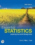 Cover: Essential Statistics - Pearson