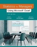 Cover: Statistics for Managers with Excel - Pearson