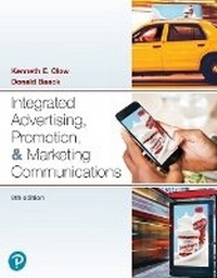 Enlarge image Cover: Integrated Advertising, Promotion, and Marketing Communications - Pearson