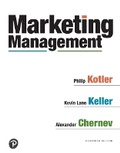Cover: Marketing Management - Pearson
