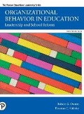 Cover: Organizational Behavior in Education - Pearson